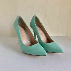 ALDO Mint Heels